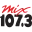 Mix 107.3 KIOW logo