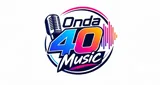 Onda 40 music logo
