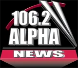 Logo Alpha News 106.2