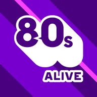 80's Alive logo