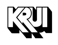 KRUI 89.7FM logo